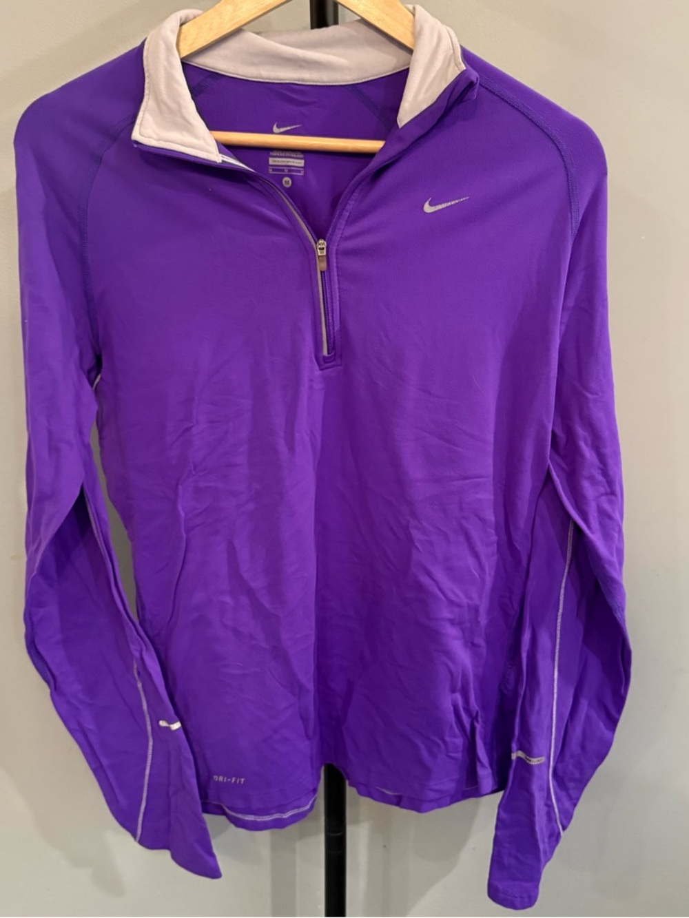 Nike Purple Dri-FIT Performance Top